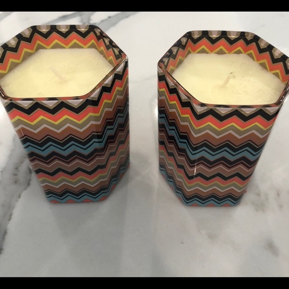 Missoni for target scented soy candle. 4 available - Picture 3 of 4